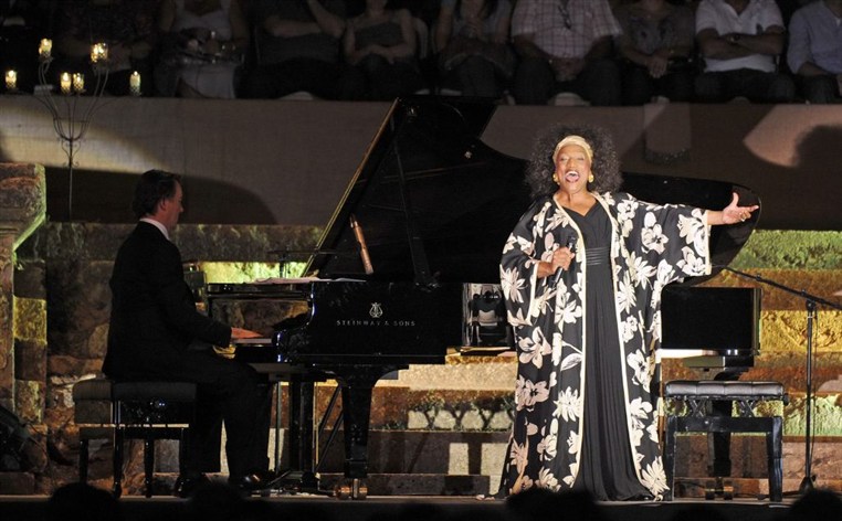 JESSYE NORMAN at Baalbeck FESTIVAL